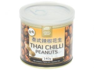 Cacahuètes enrobées de piment Thaï - Golden Turtle Image