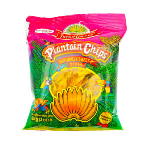Chips de banane plantain doux + - Plantain chips naturally sweet Image