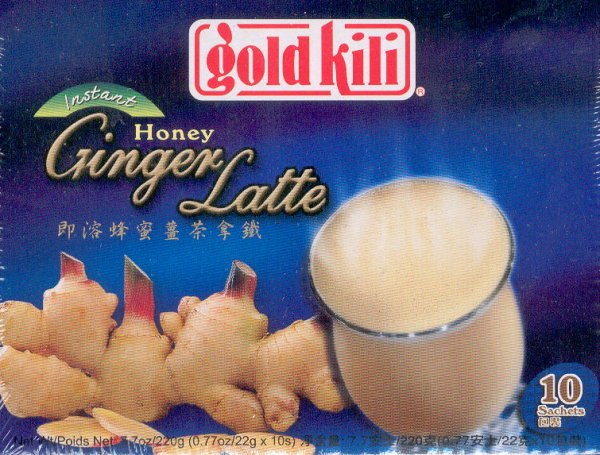 Instant ginger and honey latte Image